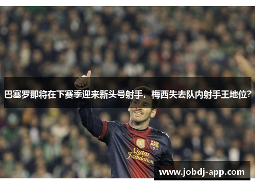巴塞罗那将在下赛季迎来新头号射手，梅西失去队内射手王地位？